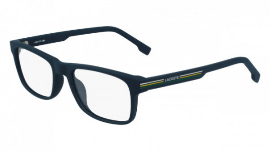 Lacoste L2886 Eyeglasses, (401) MATTE BLUE