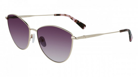 Longchamp LO155S Sunglasses, (723) GOLD / PURPLE