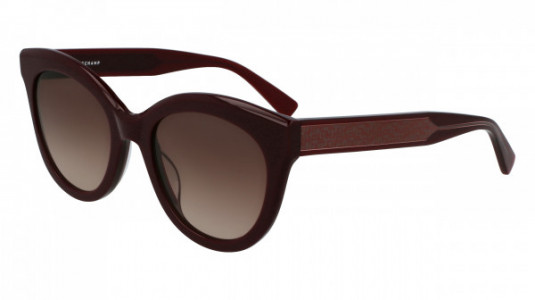 Longchamp LO698S Sunglasses, (601) BURGUNDY