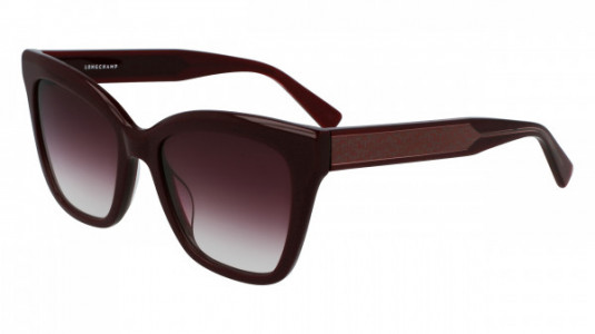 Longchamp LO699S Sunglasses, (601) BURGUNDY