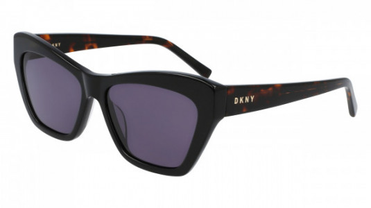 DKNY DK535S Sunglasses, (001) BLACK