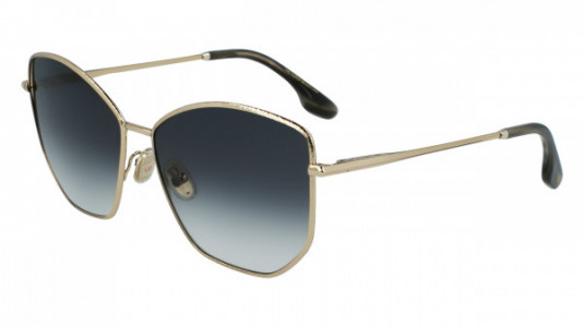 Victoria Beckham VB225S Sunglasses, (701) GOLD-SMOKE