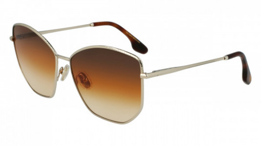 Victoria Beckham VB225S Sunglasses, (702) GOLD-BROWN