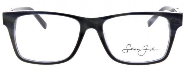 Sean John SJO5104 Eyeglasses, 414 Navy Striated