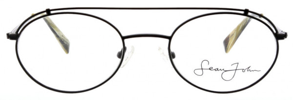 Sean John SJO5112 Eyeglasses, 002 Semi Matte Black