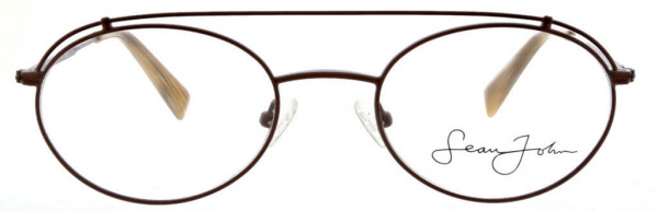 Sean John SJO5112 Eyeglasses, 245 Semi Matte Brown