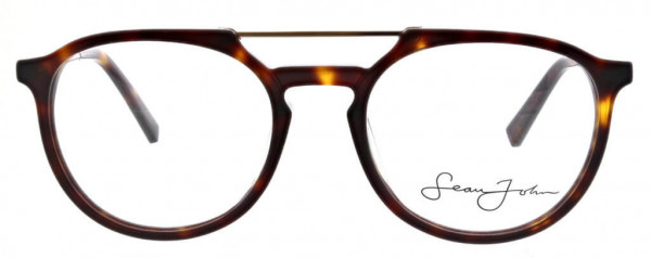 Sean John SJO5115 Eyeglasses, 215 Tortoise/Shiny Black