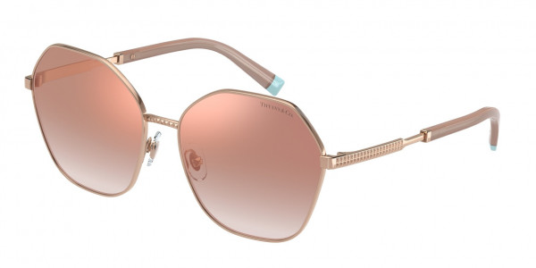 Tiffany & Co. TF3081 Sunglasses, 61056F RUBEDO (GOLD)