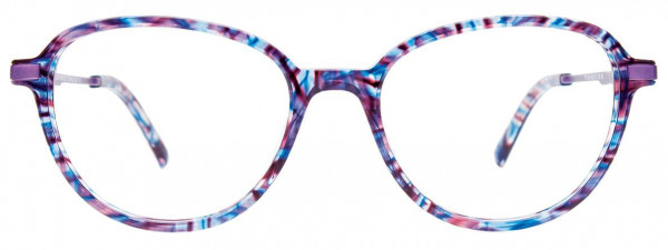 Takumi TK1164 Eyeglasses, 080 - Purple Marbled & Satin Purple