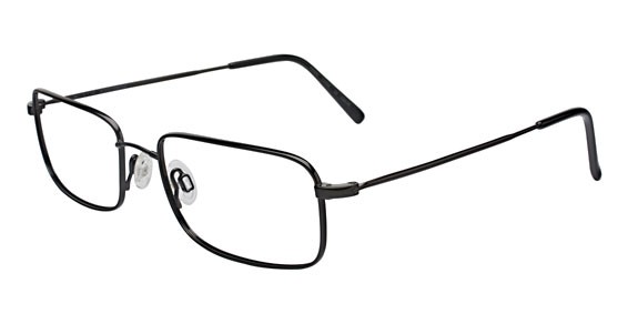 Flexon FLEXON 646 Eyeglasses, (001) BLACK CHROME