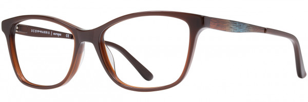 Scott Harris Scott Harris 510 Eyeglasses, 3 - Chocolate / Teal