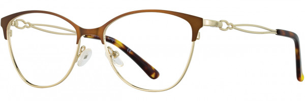 Cote D'Azur Cote d'Azur 314 Eyeglasses, 2 - Bronze / Gold
