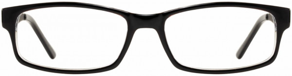 Elements Elements 286 Eyeglasses, 2 - Black / Crystal