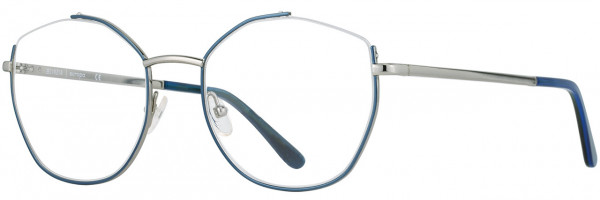 Cinzia Designs Cinzia Ophthalmic 5120 Eyeglasses, 2 - Aqua / Chrome