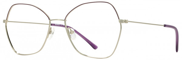 Cinzia Designs Cinzia Ophthalmic 5106 Eyeglasses, 3 - Deep Orchid / Silver