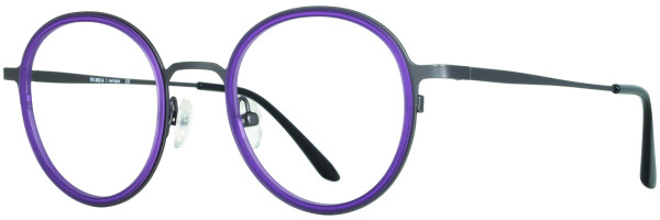 Cinzia Designs Cinzia Ophthalmic 5102 Eyeglasses, 3 - Grape / Pewter
