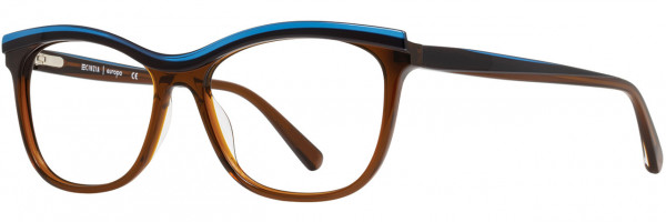 Cinzia Designs Cinzia Ophthalmic 5088 Eyeglasses, 1 - Caramel / Coastal Teal