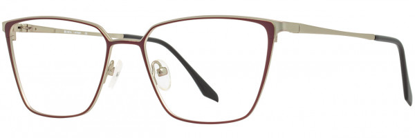 Cinzia Designs Cinzia Ophthalmic 5091 Eyeglasses, 2 - Jam / Satin Silver