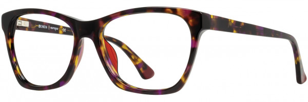 Cinzia Designs Cinzia Ophthalmic 5075 Eyeglasses, 2 - Purple Tortoise