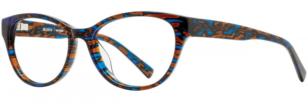 Cinzia Designs Cinzia Ophthalmic 5066 Eyeglasses, 2 - Cobalt / Auburn