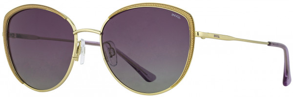 INVU INVU Sunwear 244 Sunglasses, 1 - Sand / Gold