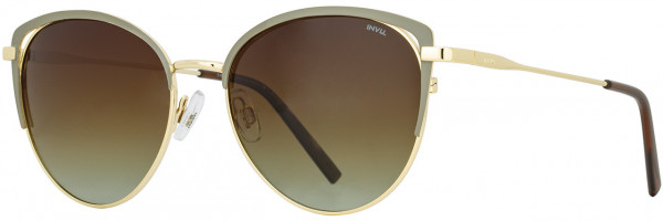INVU INVU Sunwear 245 Sunglasses, 3 - Taupe / Gold