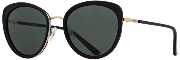 INVU INVU Sunwear 208 Sunglasses, 1 - Black / Gold