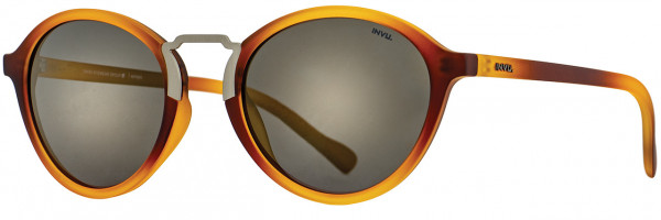 INVU INVU Sunwear 172 Sunglasses, Matte Amber / Gunmetal