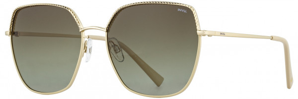 INVU INVU Sunwear 233 Sunglasses, 2 - Gold / Shell