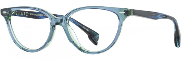STATE Optical Co Pershing Eyeglasses, 3 - Seaspray Marine