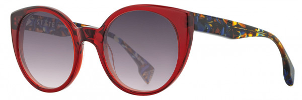 STATE Optical Co Wabansia Sunwear Sunglasses, 2 - Claret Tropical