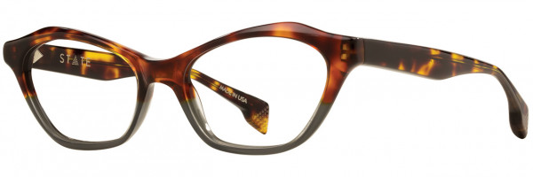 STATE Optical Co Belmont Eyeglasses, 3 - Amber Tortoise Ash