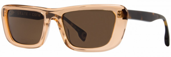 STATE Optical Co COTW - Monitor Sunwear Sunglasses, Rose