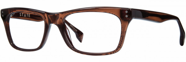 STATE Optical Co Archer Eyeglasses, 2 - Bourbon Pixel