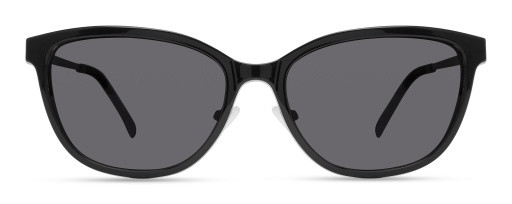 ECO by Modo AZALEA Eyeglasses, BLACK-SUN CLIP