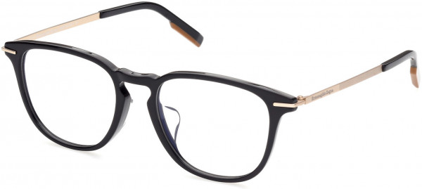 Ermenegildo Zegna EZ5224-D Eyeglasses, 001 - Shiny Black