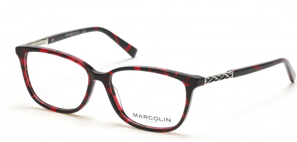 Marcolin MA5027 Eyeglasses, 054 - Red Havana