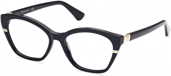 GUESS by Marciano GM0376 Eyeglasses, 001 - Shiny Black
