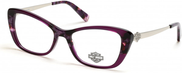 Harley-Davidson HD0557 Eyeglasses, 083 - Violet/other