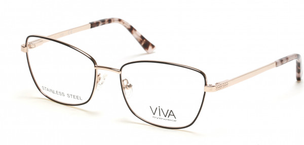 Viva VV4526 Eyeglasses, 002 - Matte Black