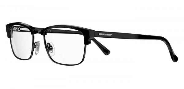 Safilo Elasta E 1646 Eyeglasses, 0807 BLACK