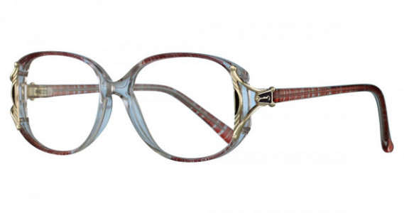 CAC Optical Claudia Eyeglasses, BURGUNDY Burgundy