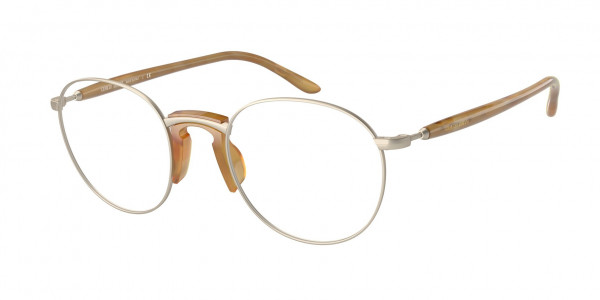 Giorgio Armani AR5117 Eyeglasses, 3002 MATTE PALE GOLD (GOLD)