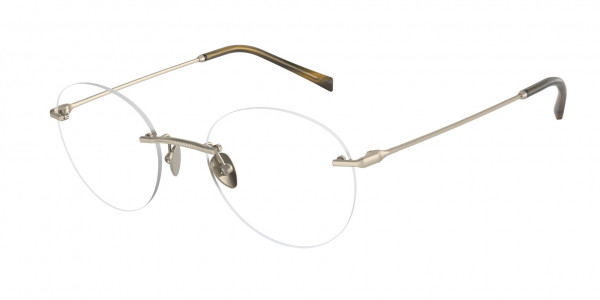 Giorgio Armani AR5115 Eyeglasses, 3002 MATTE PALE GOLD (GOLD)