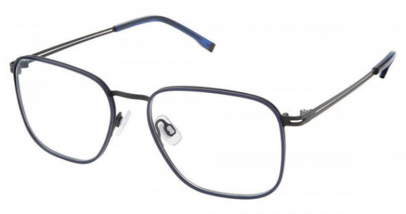 Evatik E-9222 Eyeglasses, M201-NAVY BLACK