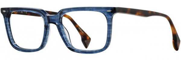 STATE Optical Co Cicero Eyeglasses, 3 - Azure Tortoise