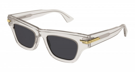 Bottega Veneta BV1122S Sunglasses, 003 - BEIGE with GREY lenses