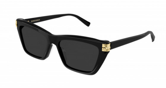Boucheron BC0118S Sunglasses, 001 - BLACK with GREY lenses