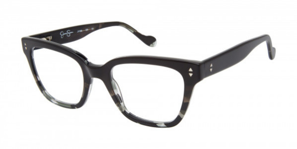 Jessica Simpson J1195 Eyeglasses, OX BLACK TO PEPPER