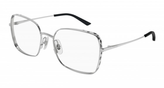 Cartier CT0310O Eyeglasses, 002 - SILVER with TRANSPARENT lenses